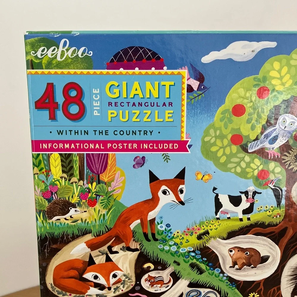 EeBoo 48 Piece Puzzle